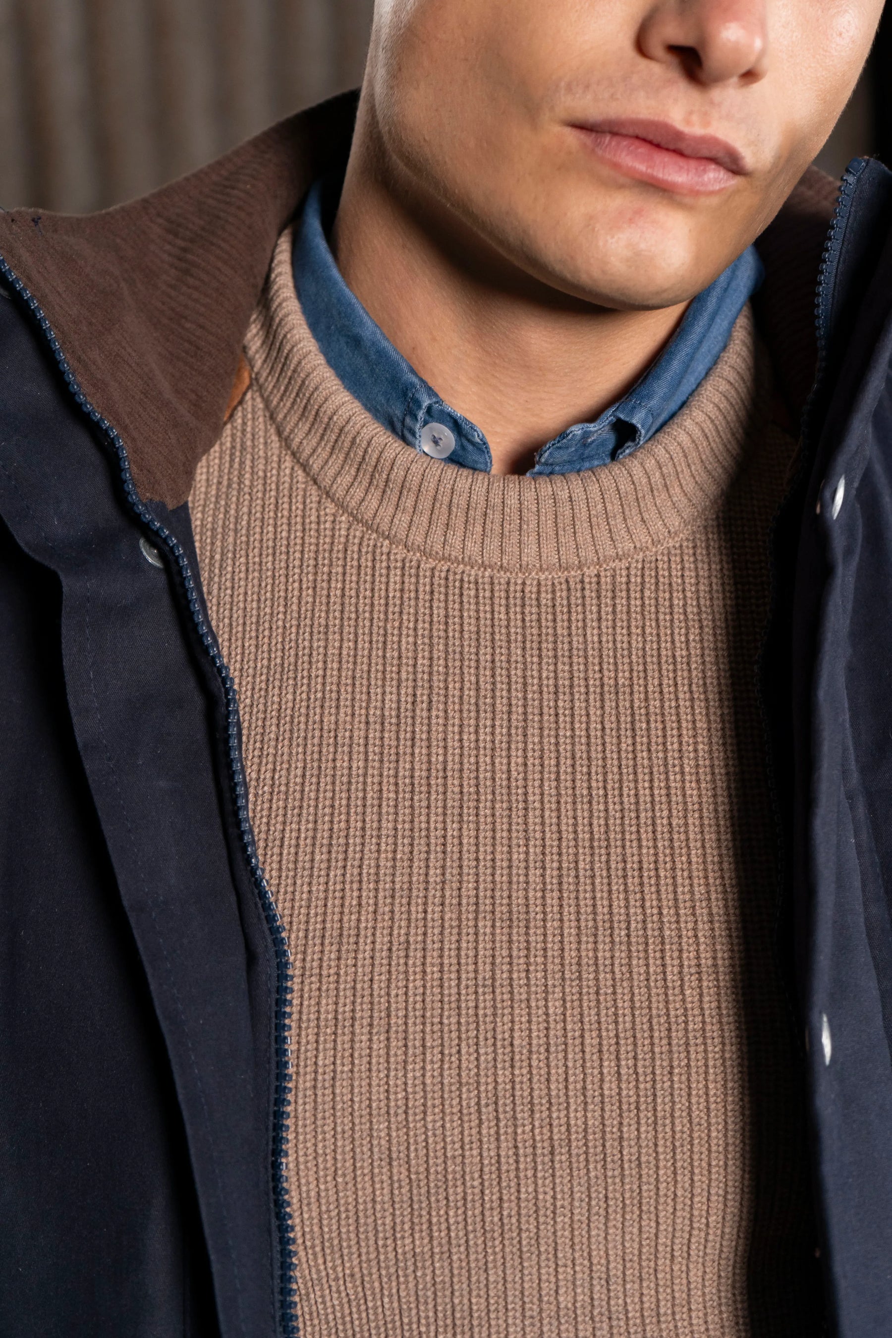 Chaqueta Ellington Hombre Azul