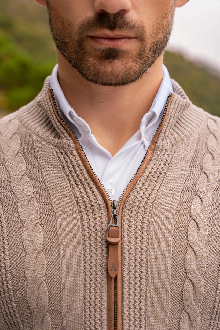 Chaqueta Porlezza Hombre Habano