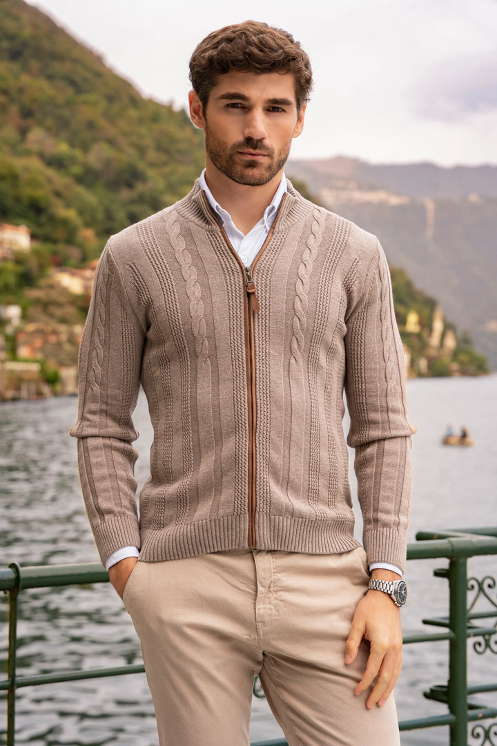 Chaqueta Porlezza Hombre Habano