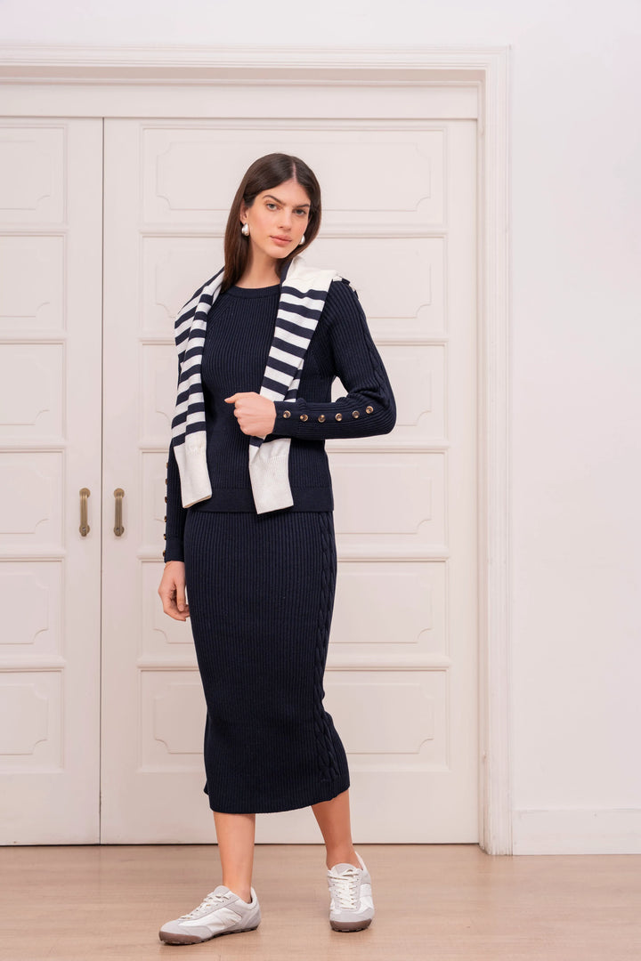 Outfit Set Kensington Azul Oscuro