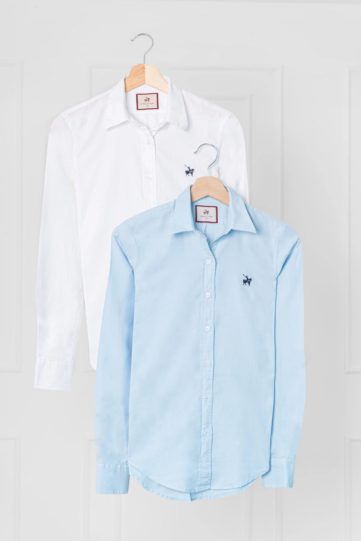 2-Pack Camisas Oxford Mujer.