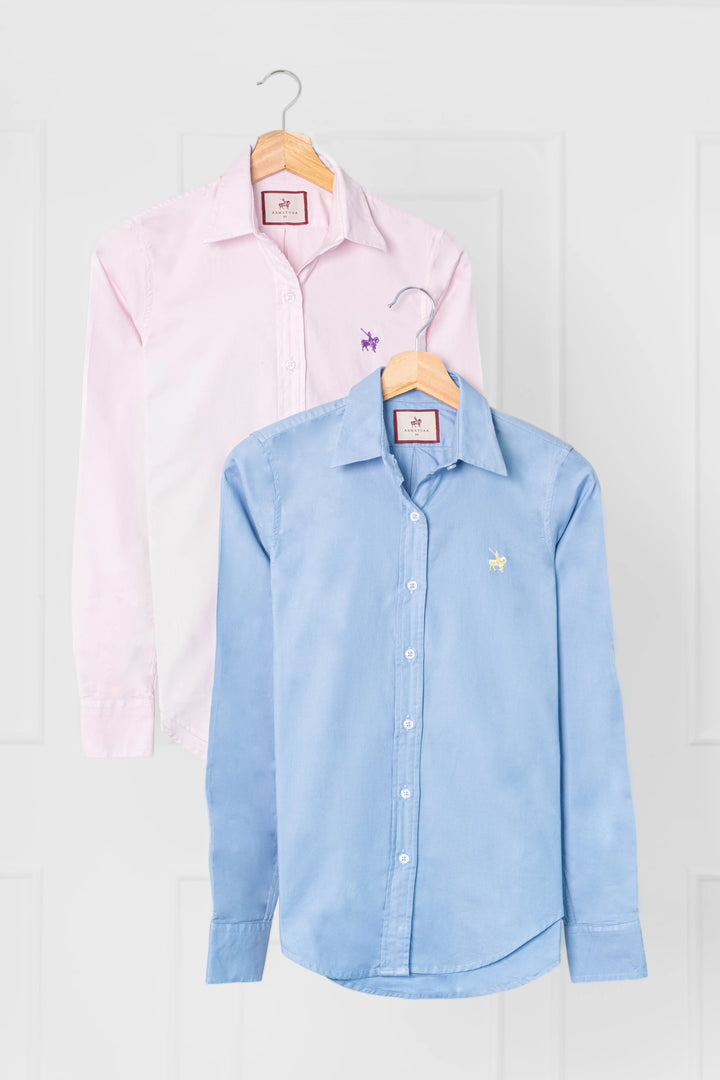 2-Pack Camisas Oxford Mujer.