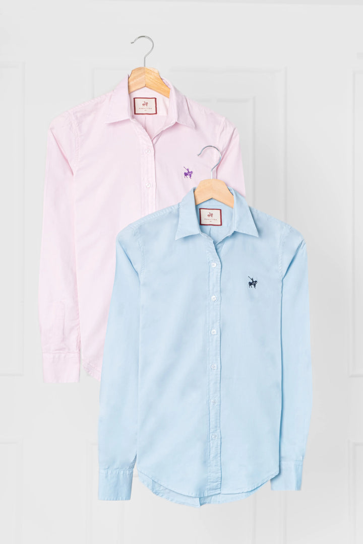 2-Pack Camisas Oxford Mujer.