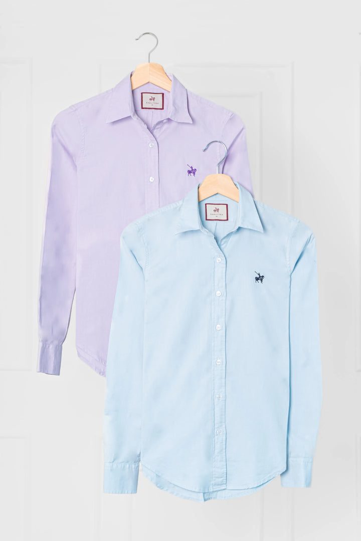 2-Pack Camisa Oxford Mujer