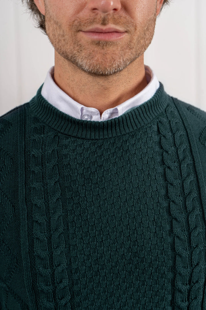 Suéter Michigan Hombre Verde