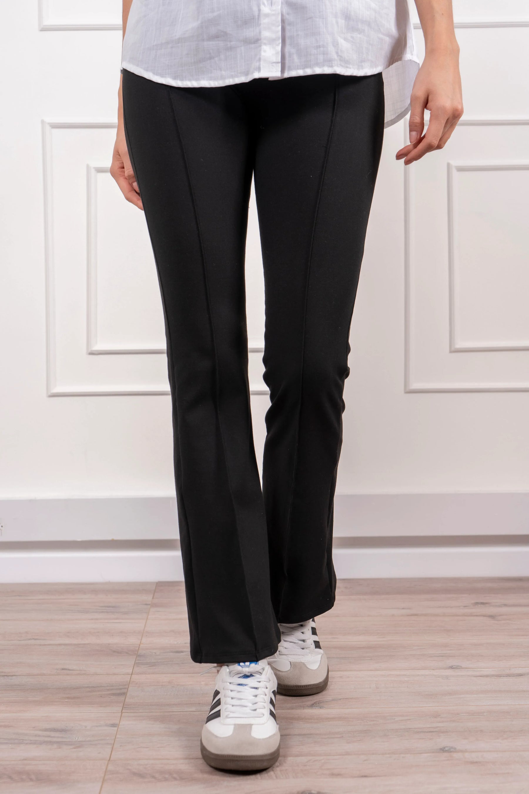 Pantalón negro para mujer tipo strech 