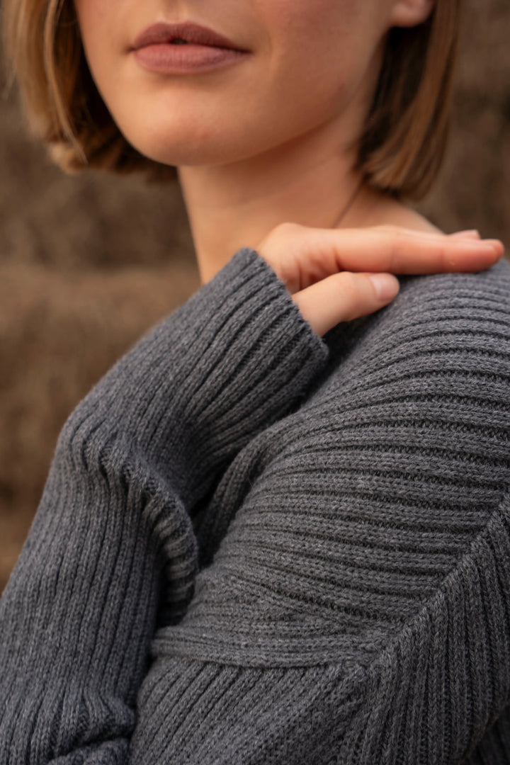 Suéter Cavalieri Mujer Gris