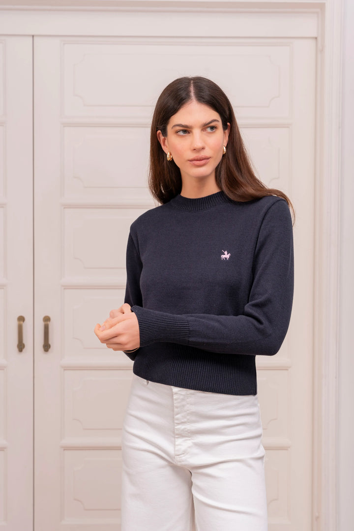 Suéter Rochester Mujer Azul Oscuro