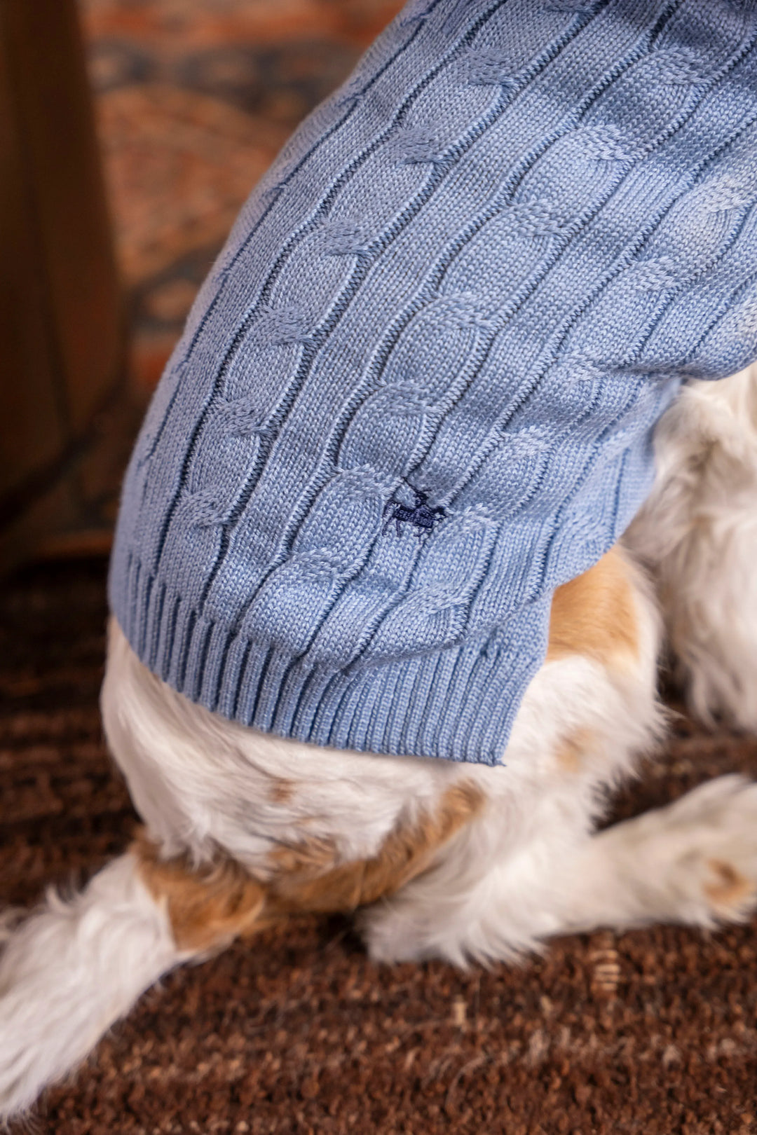 Suéter Perros Azul Cielo