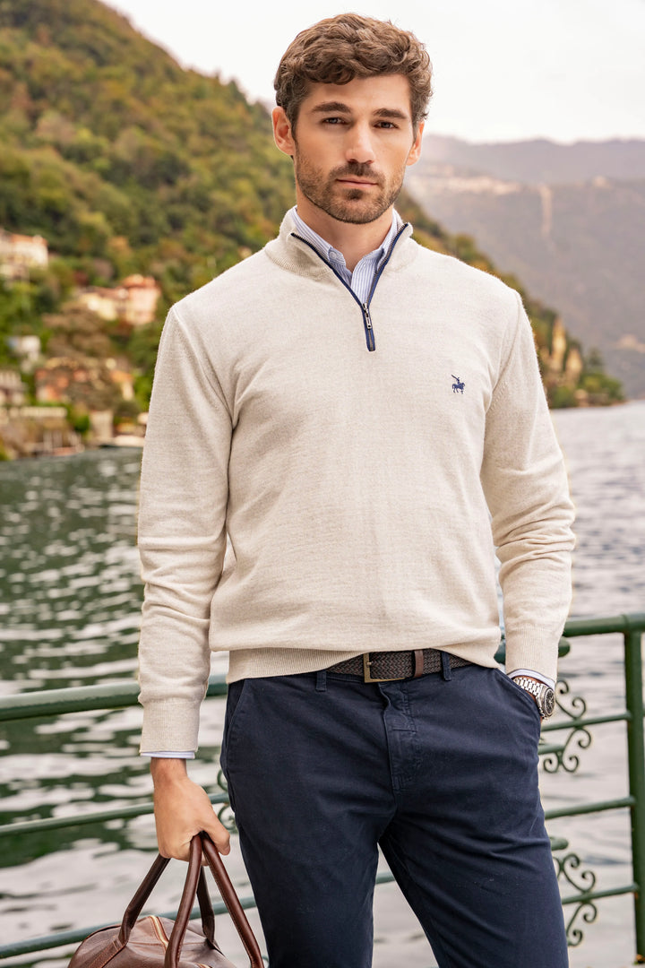 Suéter Halfzip Merino Arena