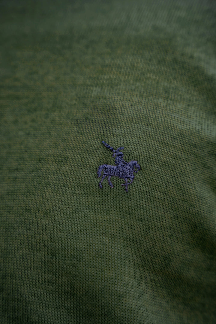 Suéter Halfzip Merino Verde