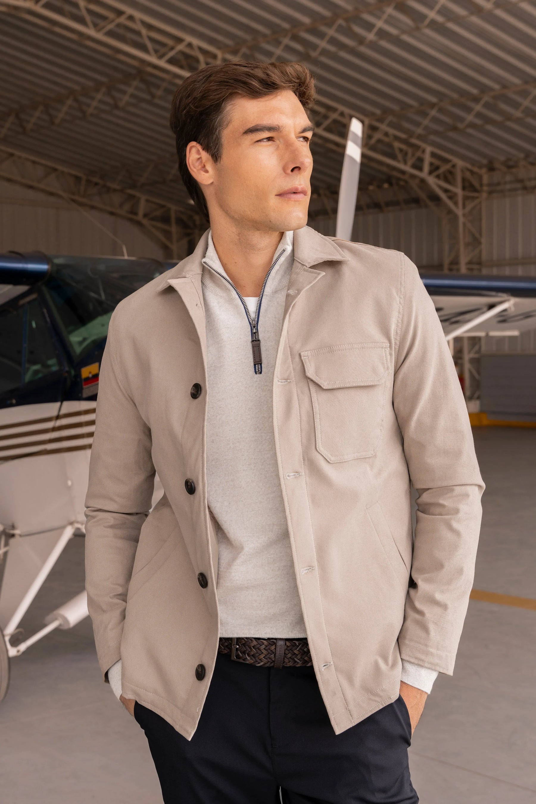 Suéter Halfzip Merino Arena
