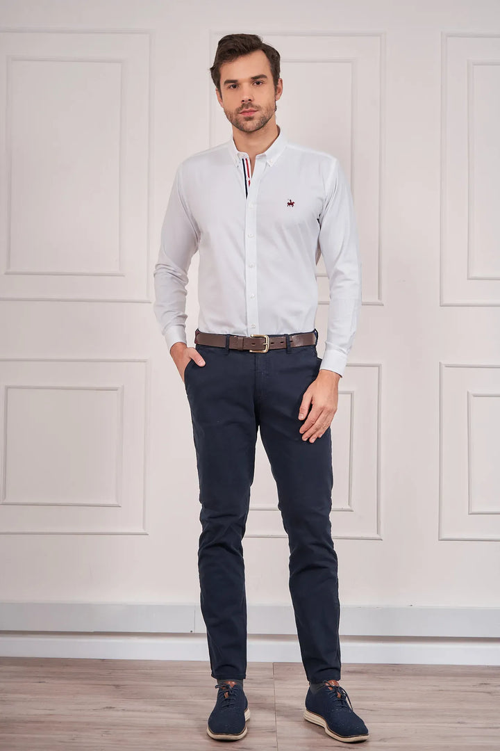 Camisa France Hombre Blanca