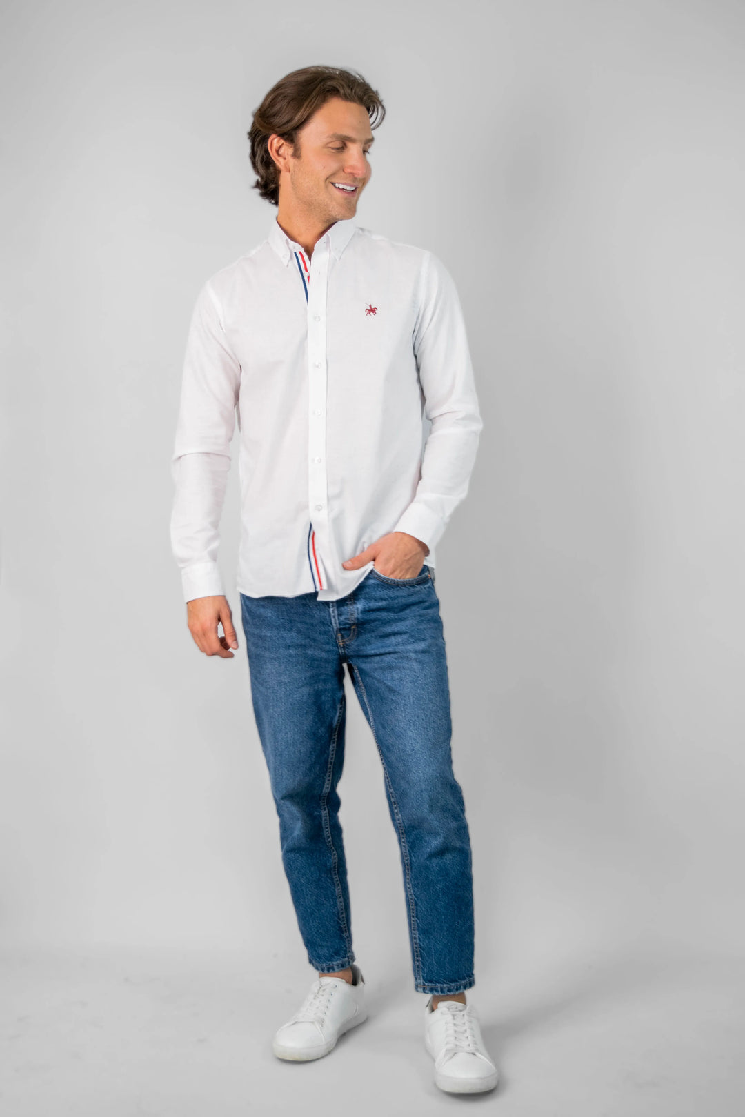Camisa blanca Camisa France Armatura Armatura CO