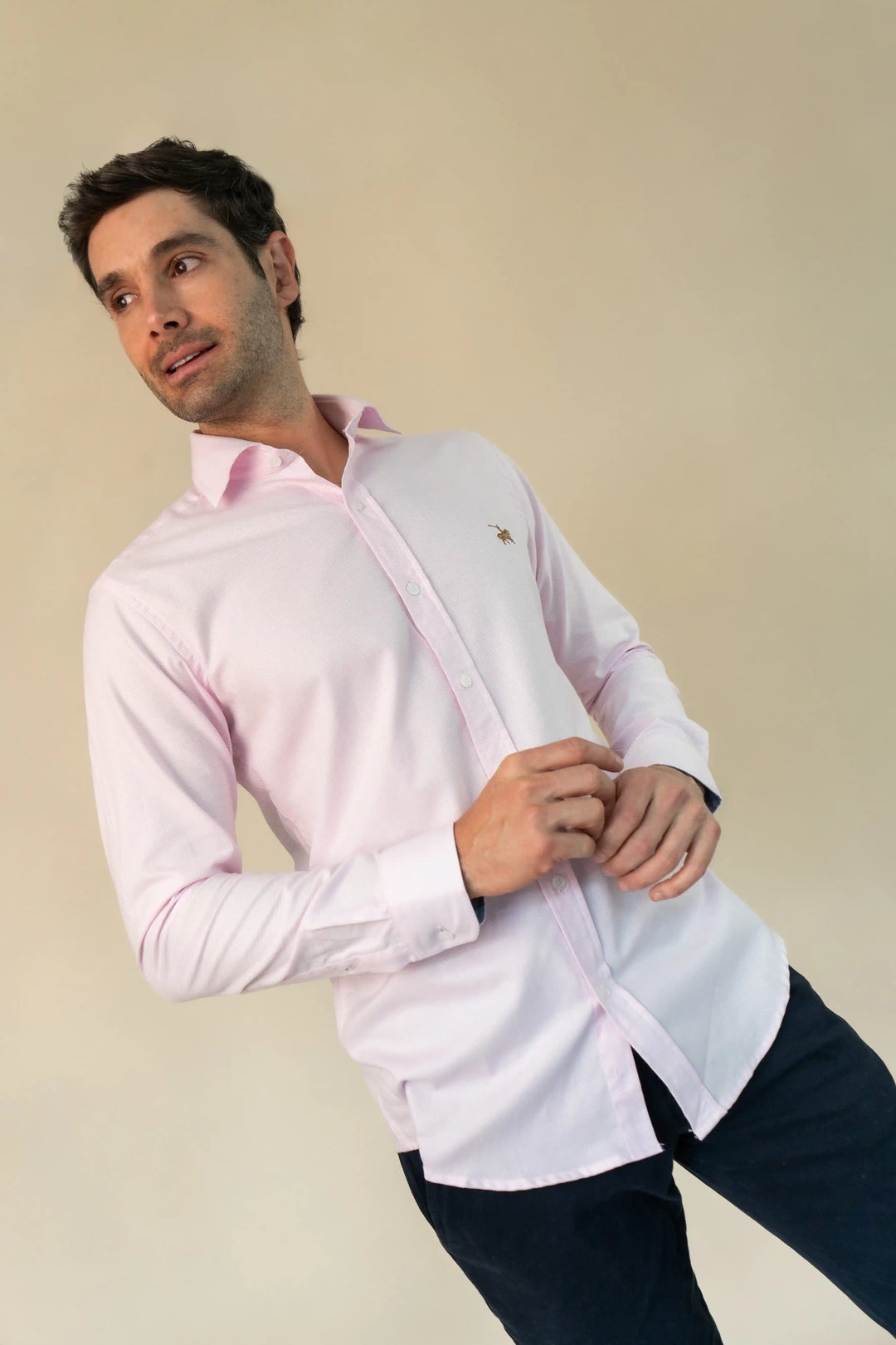 Camisa Oslo Hombre Rosada