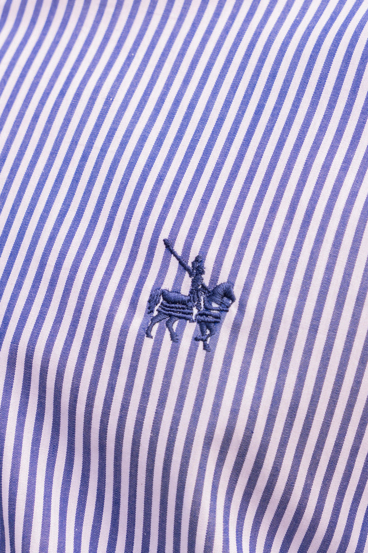Camisa Cleverton Hombre Azul Oscuro