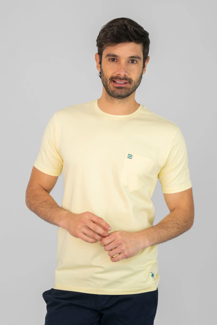T Shirt Premium Amarillo