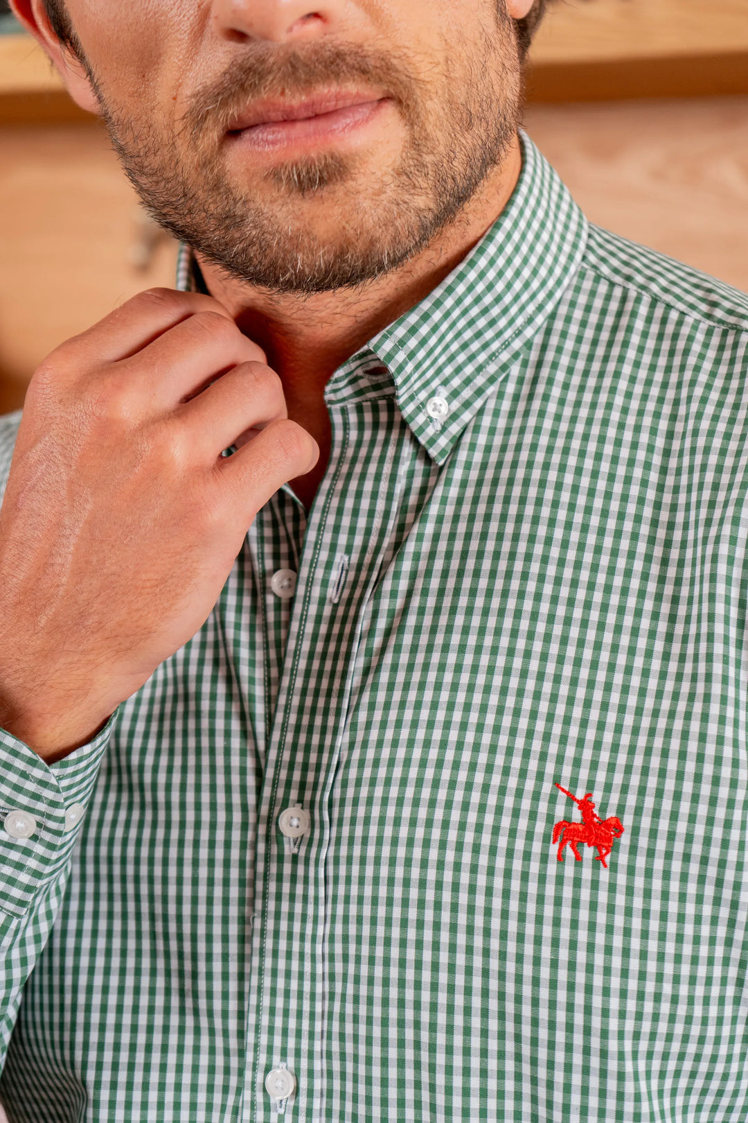 Camisa Islandia Hombre Verde Armatura – Armatura CO