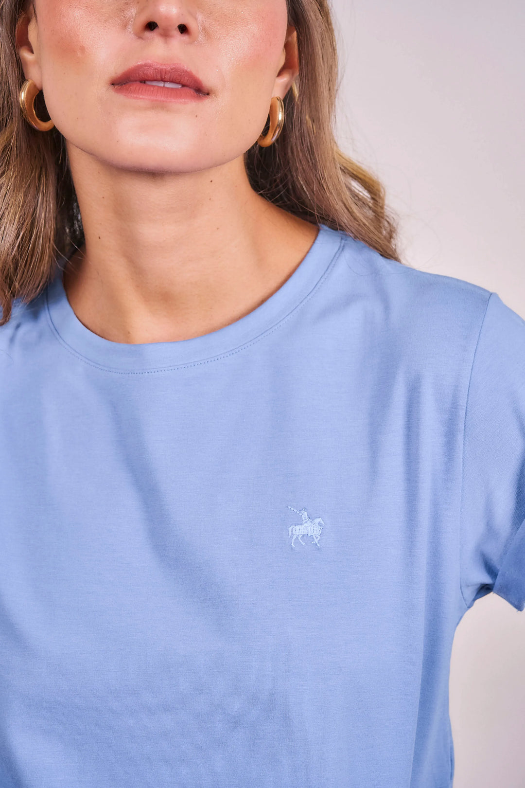 Camiseta Every Day Mujer Azul Cielo