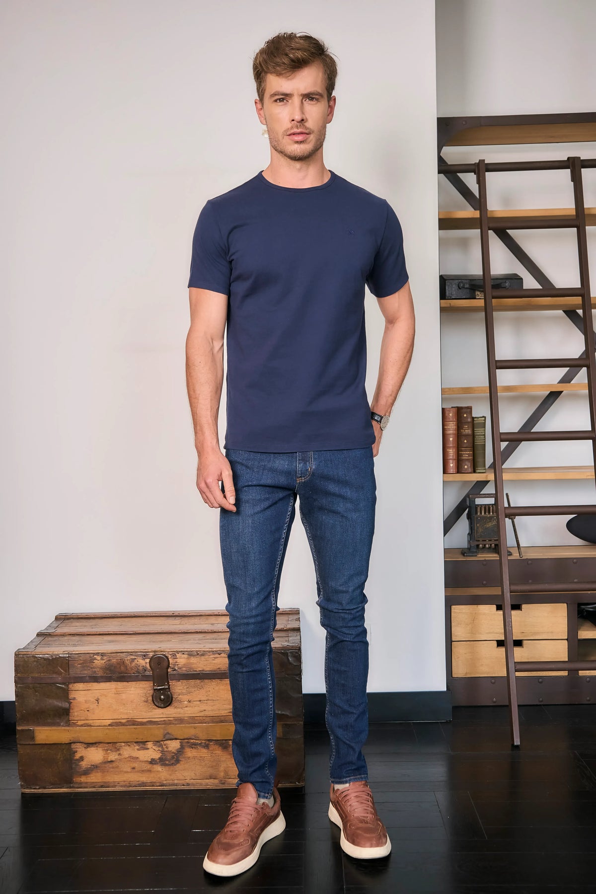 Camiseta Hombre Modern Professional Azul
