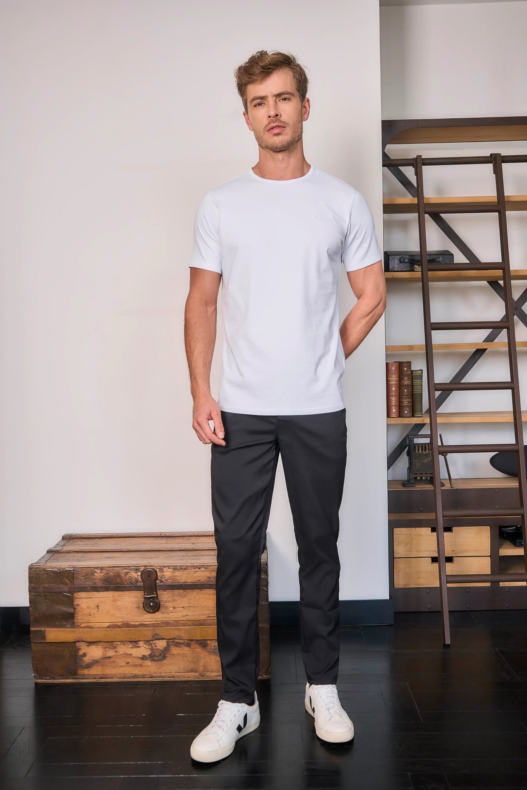 Camiseta Hombre Modern Professional Blanco