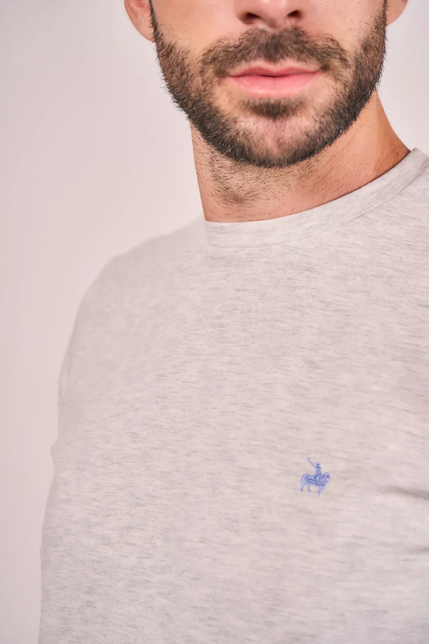 Camiseta Soft Hombre Gris