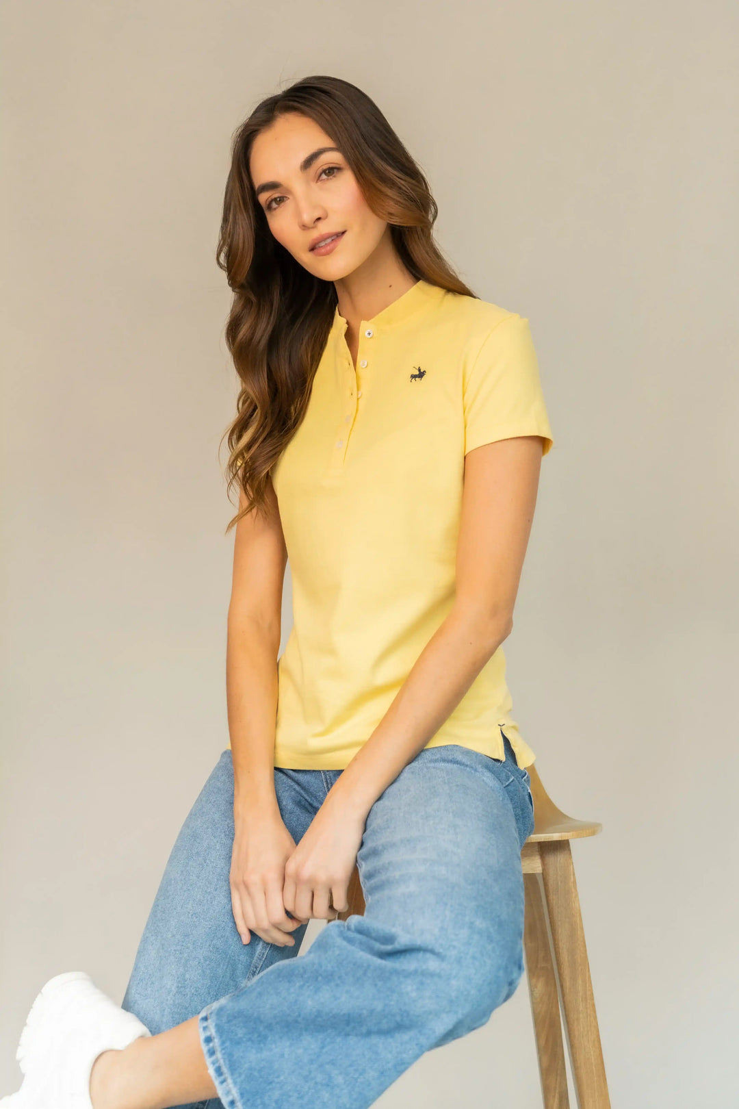 Camiseta Polo Sunrise Amarilla