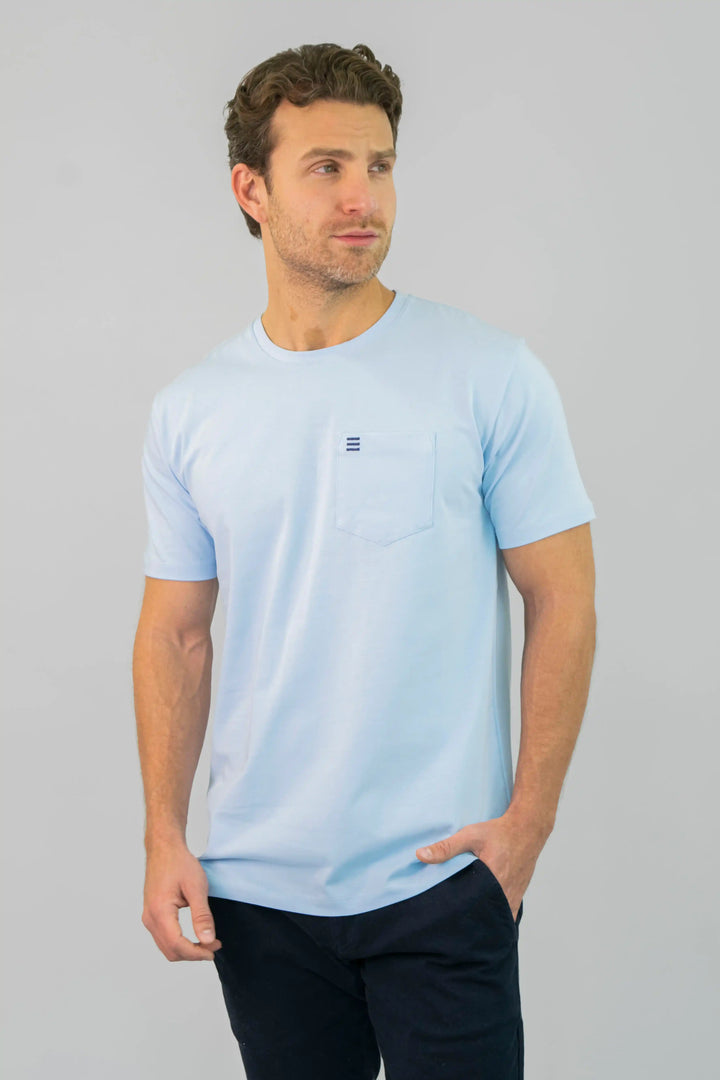 T Shirt Premium Azul clara