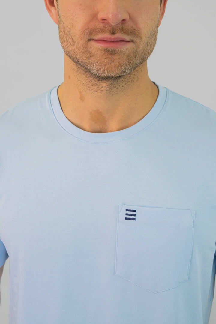 T Shirt Premium Azul clara
