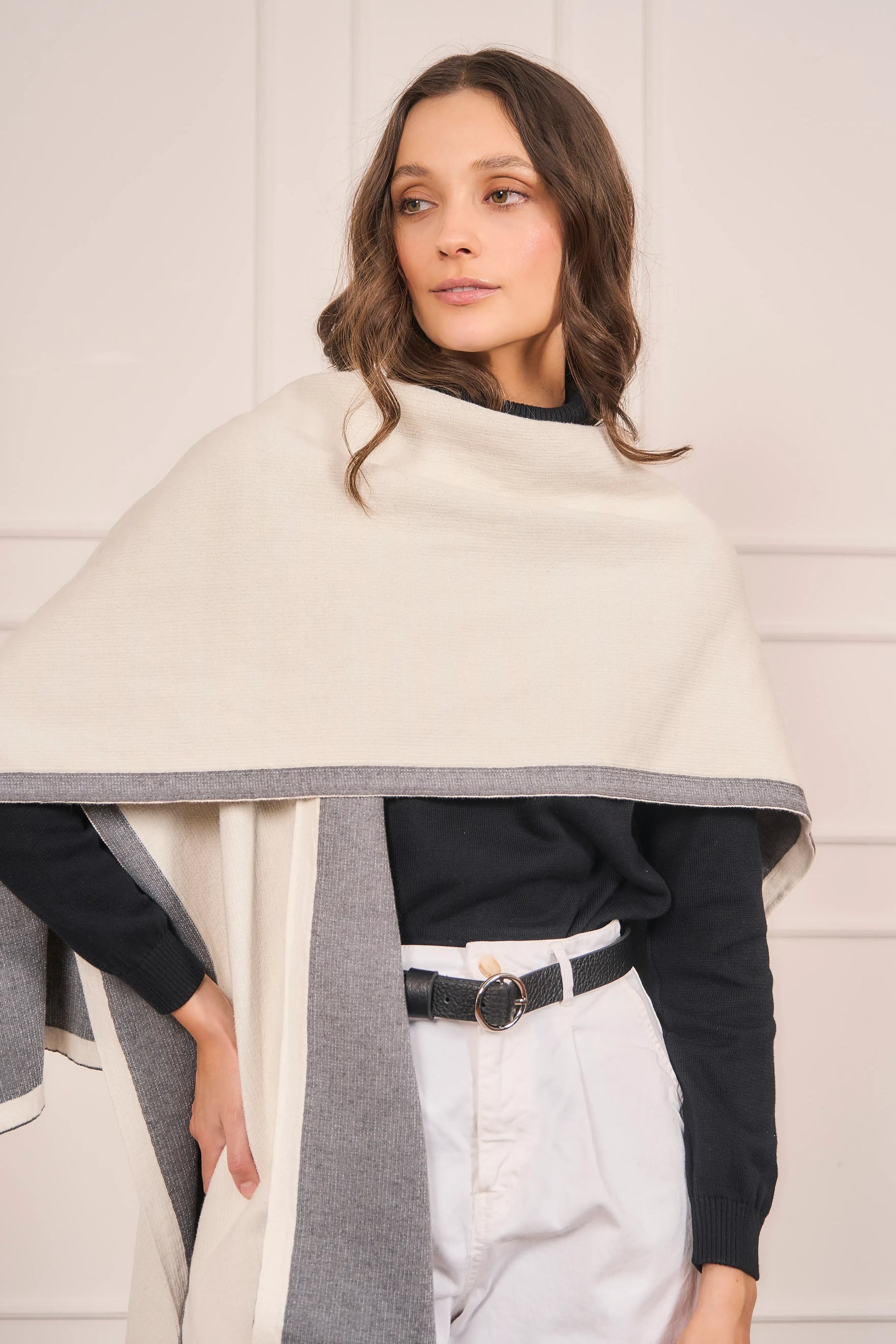 Capa Iceland Gris Mujer