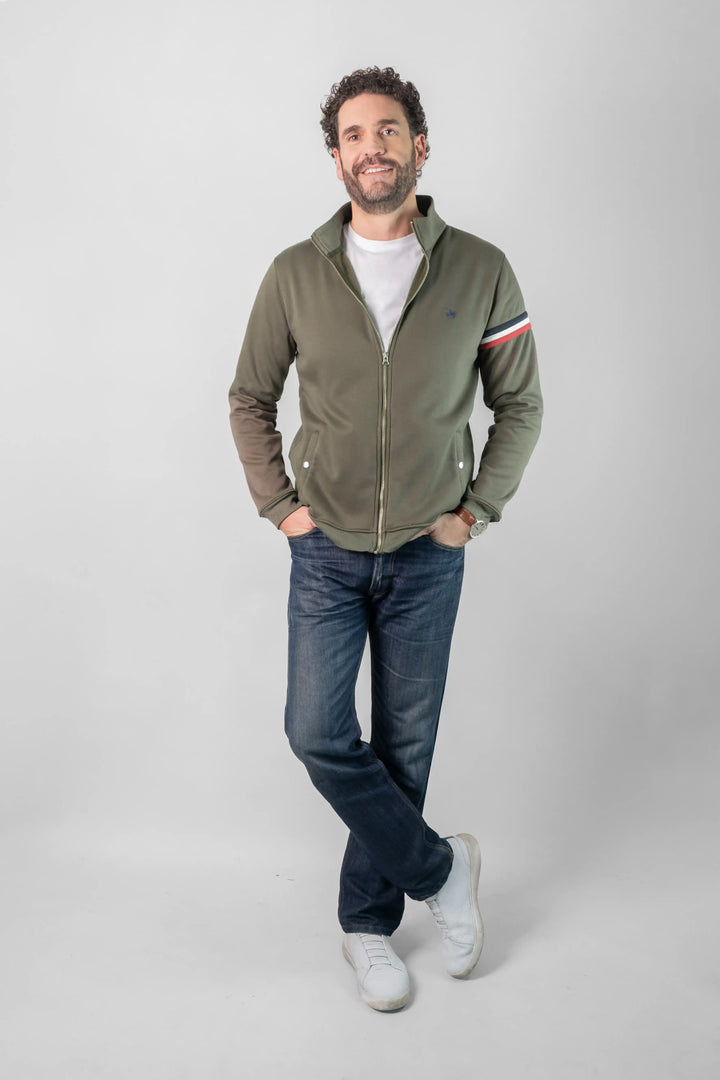 Chaqueta Arm Brand Hombre Verde