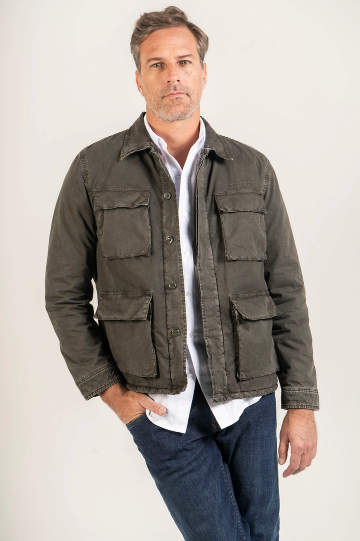 Chaqueta Shetland Hombre Verde