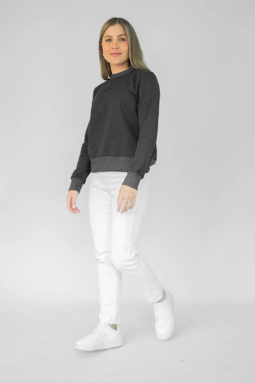 Comfy Jersey Mujer Gris