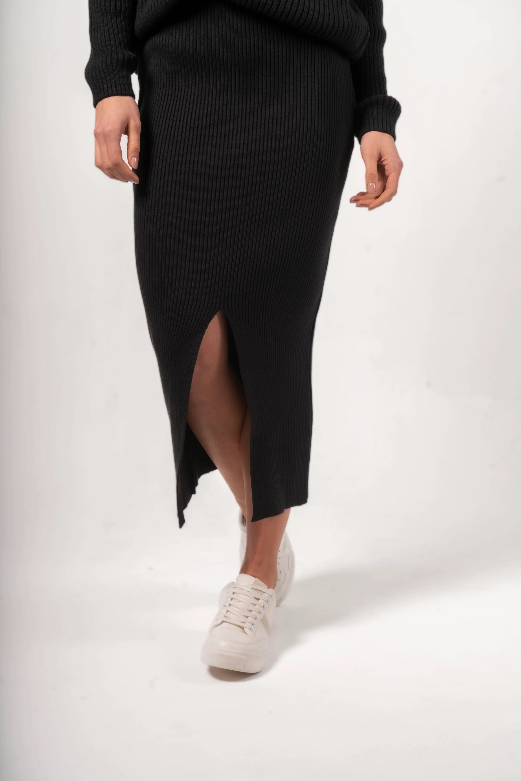 Falda Cavalieri Mujer Negra