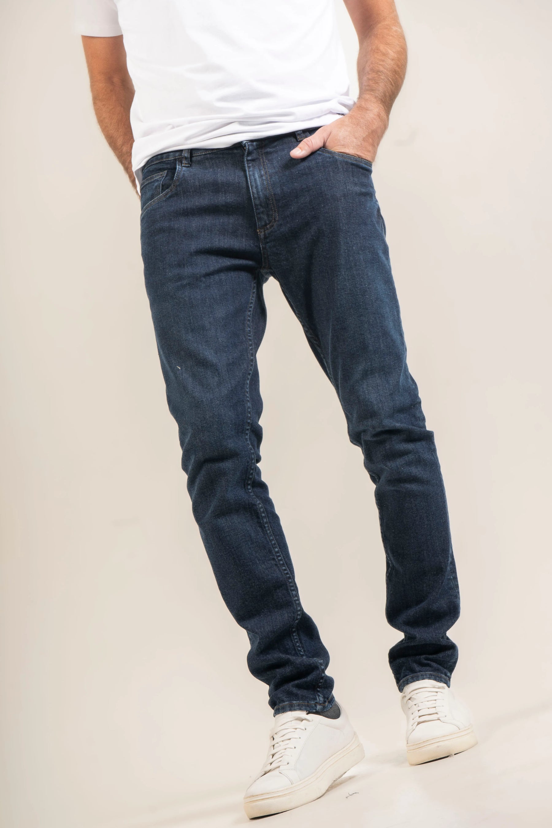Classic Jean Hombre Azul Oscuro