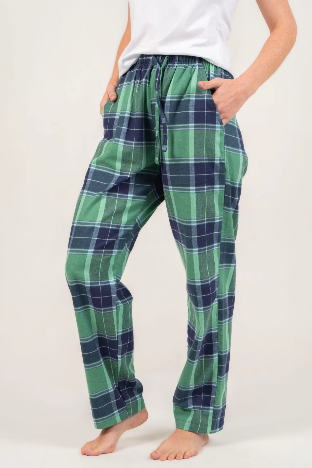 Pantalón Pijama Verde Mujer