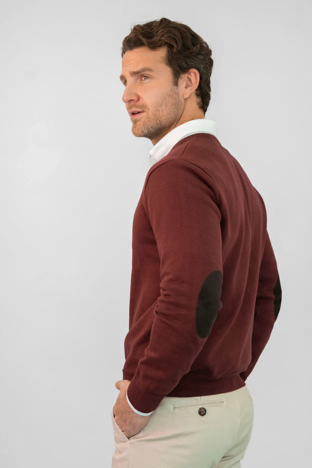 Sueter vinotinto hombre hotsell