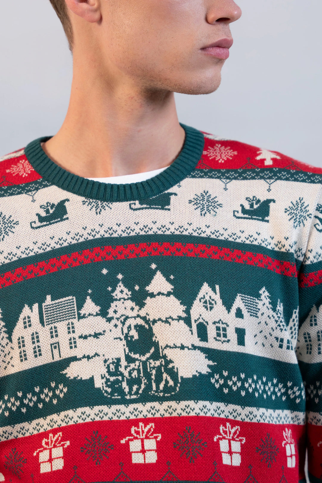 Not So Ugly Sweater Hombre Verde