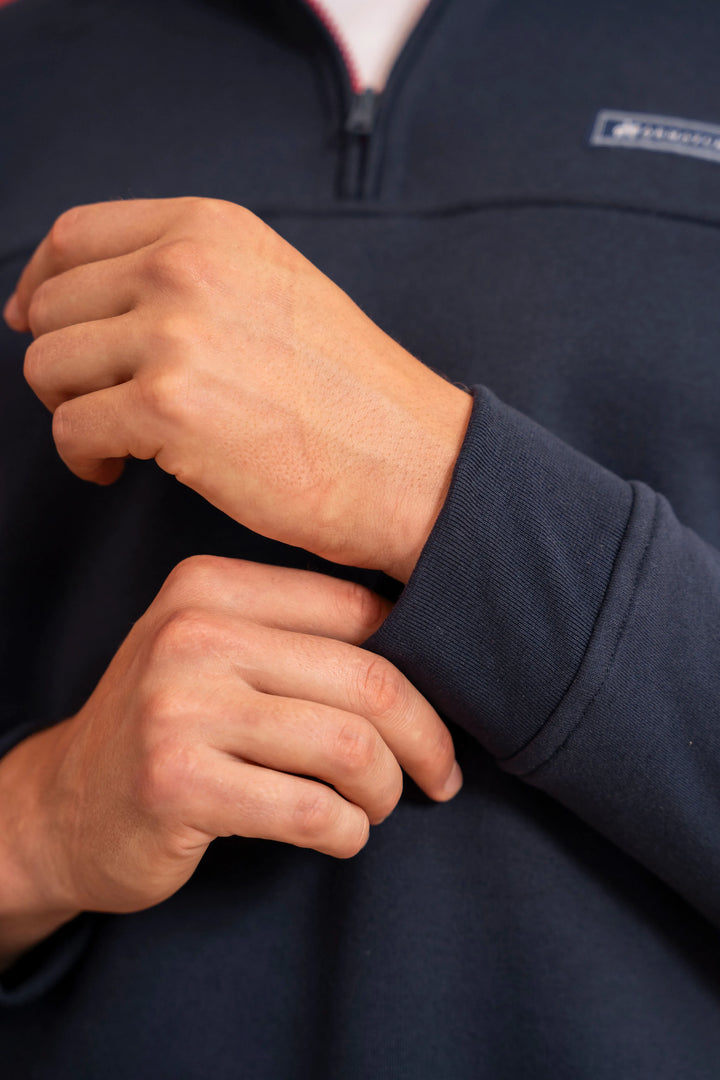 Suéter Everyday Halfzip Hombre Azul