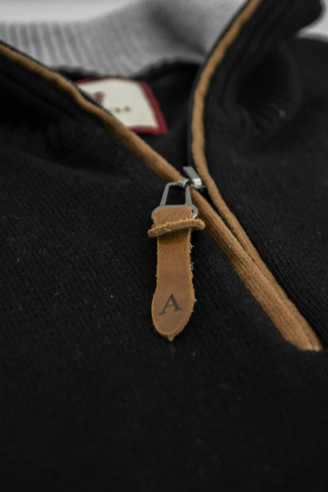 Suéter Halfzip Ligero Negro