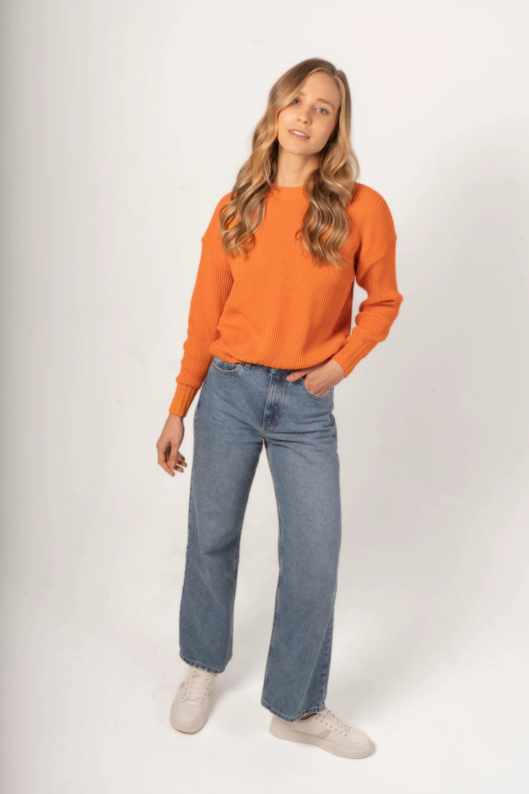 Suéter Malibu Mujer Naranja
